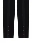Брюки с пуговицами Gcds, черный - фото 3