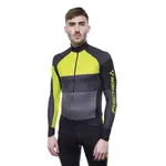 Лонгслив Fischer Dynamic Racing half zip, желтый - фото