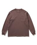 Рубашка Snow Peak Garment Dyed L/ST, цвет Burgundy - фото