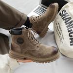 Мужские ботинки Cahhrrn X Martin Boot Men Beige Weishibangwei - фото 33