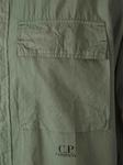 Куртка-рубашка с логотипом C.P. Company, зеленый - фото 4