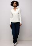 STREET ONE Лонгслив в цвете Off White - фото 4