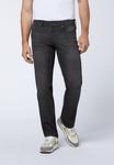 Джинсы Straight Leg Stil Oklahoma Jeans, черные б/у - фото 5