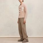 Кардиган cloudy wool ami de coeur AMIPARIS, розовый - фото 7