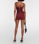 Джинсовая мини-юбка Blumarine, красный - фото 3