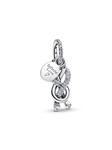 Шарм Pandora Pavé Infinity Knot Dangle Charm, стерлинговое серебро - фото
