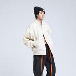 Бейсбольная куртка унисекс BANDITK GANGN, белая, утепленная - фото 8