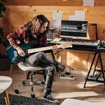 Электрогитара Blue Glarry GST / Усилитель 20 Вт - фото 10