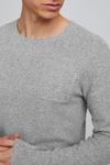 Пуловер BLEND Rundhals 20713735, серый - фото 4