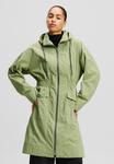 Парка HOODED KARL LAGERFELD, зеленый - фото