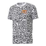 Футболка PUMA X Mr Doodle Aop Tee Short Sleeve, белый - фото