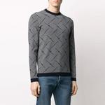 EMPORIO ARMANI Свитер мужской черный - фото 5