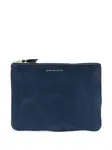 Клатч на молнии Comme Des Garçons Wallet, синий - фото