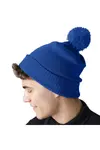 Шапка «Снежная звезда» Beechfield, синий - фото 2