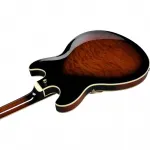 Гитара Ibanez AS93QMSPDBS Artcore Expressionist полупустотелая - темно-коричневый солнечный всплеск - фото 8