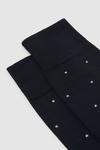 Носки Mario Dots в горошек Reiss, синий - фото 3