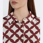 Платье Marella, бургунди - фото 4