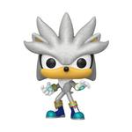 Funko Фигурки Sonic White Silver Sonic Diamond Collector's Edition Chibi - фото