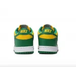 Кроссовки данк лоу Nike, зеленый - фото 3