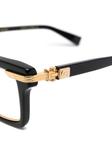 Balmain Eyewear очки в квадратной оправе, черный - фото 2