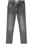 Philipp Plein Junior Heart джеггинсы, серый - фото