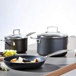 Крышка из алюминия с антипригарным покрытием для вока Le Creuset, диаметр 32 см - фото 4