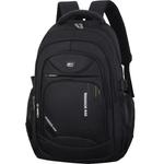 Нейлоновый рюкзак унисекс WARRIOR, черный - фото 2