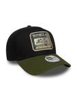 Бейсболка NEW ERA 9FORTY E-Frame Camo Patch, черный - фото 3