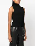 Топ с жатым эффектом Thom Krom, черный - фото 3