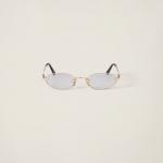 Солнцезащитные очки Miu Miu, синий - фото