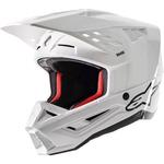 Шлем для мотокросса Alpinestars S-M5 Solid Ece 22.06, белый - фото