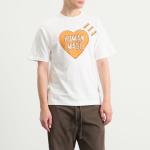 Футболка с желтым сердцем Human Made, белый - фото 2