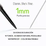 Карандаш для бровей Pro Brow Definer Brow Pencil Mac Cosmetics, цвет thunder - фото 3