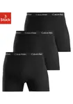 Calvin Klein Underwear Trunk (3 шт.), однотонный черный, черный - фото