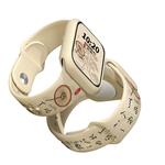 IBOANN Часы Strap Apple Compatibility Silicone Material, Lan Ting Xu-Strap+Silicone Protective Cover - фото 3