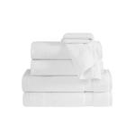 Набор полотенец Truly Soft Cloud Solid White из 6 предметов, белый - фото