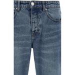 Джинсы Ami Paris Logo Patch Classic Fit AMIPARIS, синий - фото 3