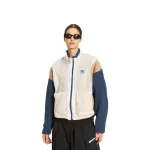 Куртка унисекс темно-синяя Adidas, темно-синий - фото 5