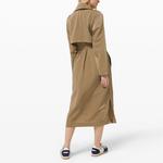 Пальто тренч женские Lululemon, хаки - фото 4