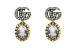Gucci Серьги из кристаллов Gg Marmont - фото 3