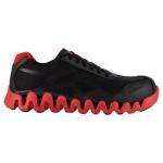 Кроссовки для работы с композитным носком Zig pulse Reebok Work, black/red - фото 2