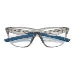 Квадратные очки Unisex прозрачные серые Oakley, Transparent - фото 4