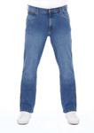 Джинсы Wrangler Texas Stretch regular/straight, синий - фото