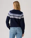 Женский свитер с узором Fair Isle Levi'S, синий - фото 2