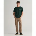 Джинсы Gant Desert Regular Fit, коричневый - фото 5