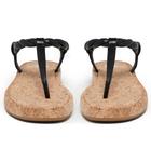 Сандалии Dawn Twisted Strap из черной кожи Paige - фото 5