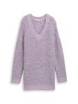 Свитер TOM TAILOR DENIM, сиреневый - фото