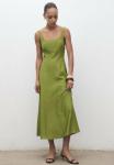 Платье Mango MIDI WITH STITCHING, Green - фото