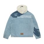 Aape Куртка джинсовая с нашивкой логотипа, Blue BLL - фото 3