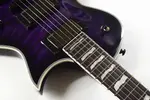 Электрогитара ESP LTD EC-1000-QM See Thru Purple с звукоснимателями EMG - фото 6